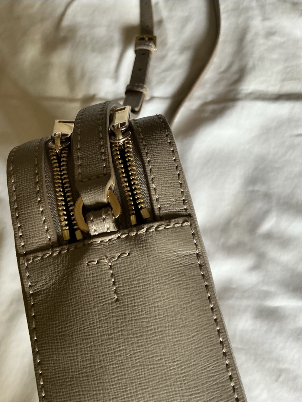 Furla Taupe Crossbody Bag - Picture 4 of 10